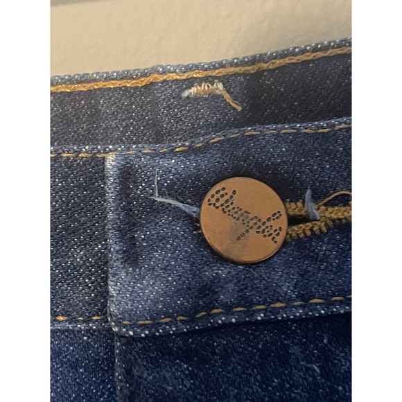 Made in USA Vintage Denim Wrangler 945 Boot Cut Jeans Men's 44x30 Regular Fit - Picture 2 of 5